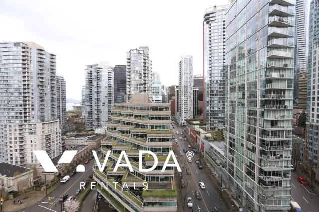 Harbourside Park in Coal Harbour - 1 Bedroom Apartment For Rent in Vancouver at 1506 - 555 Jervis Street, Vancouver, BC