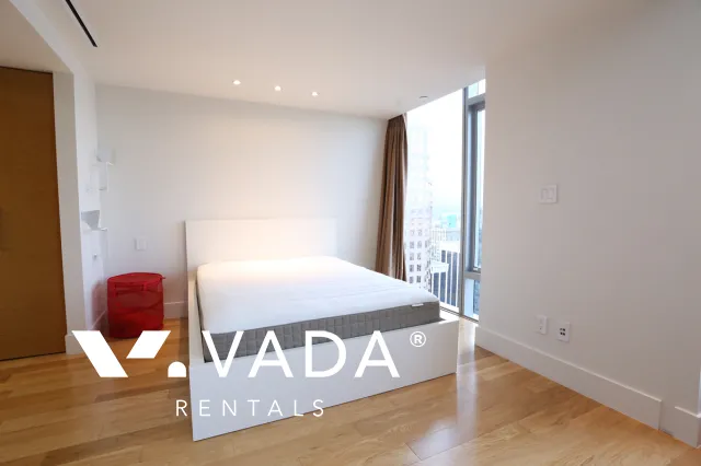 Private Residences at Hotel Georgia in Downtown - Furnished 1 Bedroom Apartment For Rent in Vancouver at 3503 - 667 Howe Street, Vancouver, BC