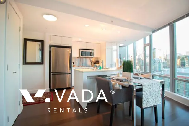 Elan in Downtown - Furnished 2 Bedroom Apartment For Rent in Vancouver at 1701 - 1255 Seymour Street, Vancouver, BC