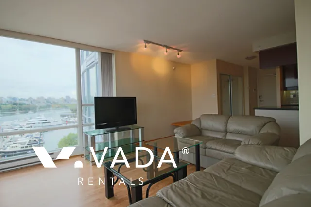 QuayWest in Yaletown - 2 Bedroom Apartment For Rent in Vancouver at 805 - 1033 Marinaside Crescent, Vancouver, BC