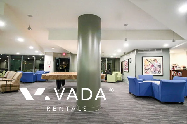 Waterworks in Yaletown - Furnished 1 Bedroom Apartment For Rent in Vancouver at 2501 - 1008 Cambie Street, Vancouver, BC