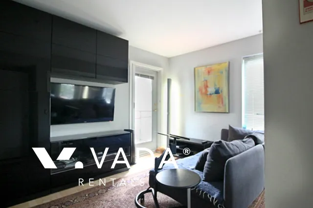 Kits Palisades in Kitsilano - Furnished 2 Bedroom Townhouse For Rent in Vancouver at 103 - 2119 Yew Street, Vancouver, BC