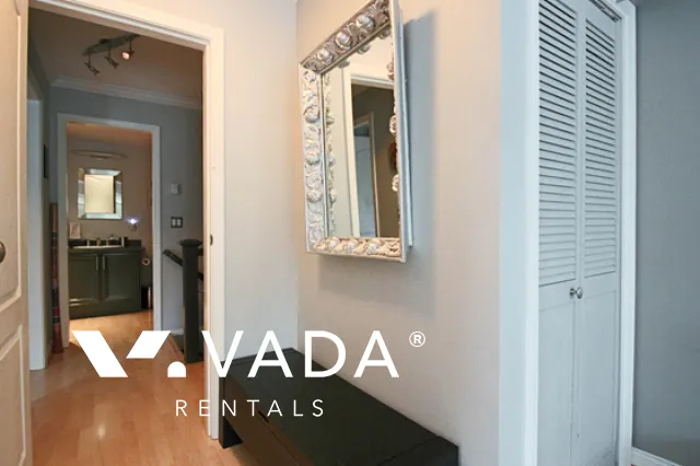 Kits Palisades in Kitsilano - Furnished 2 Bedroom Townhouse For Rent in Vancouver at 103 - 2119 Yew Street, Vancouver, BC