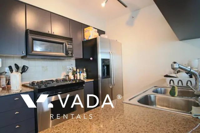 Azura in Yaletown - Furnished 1 Bedroom Apartment For Rent in Vancouver at 1506 - 1438 Richards Street, Vancouver, BC