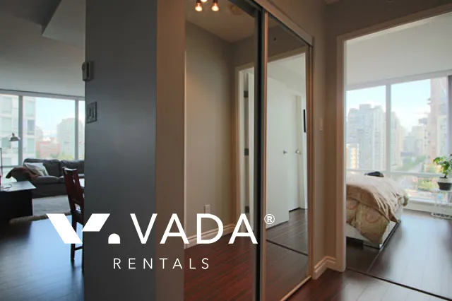 Azura in Yaletown - Furnished 1 Bedroom Apartment For Rent in Vancouver at 1506 - 1438 Richards Street, Vancouver, BC