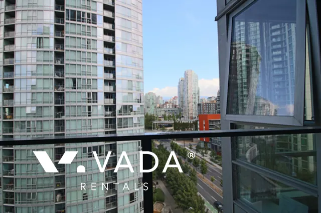 Azura in Yaletown - Furnished 1 Bedroom Apartment For Rent in Vancouver at 1506 - 1438 Richards Street, Vancouver, BC