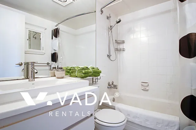 Sahlano Place in Kitsilano - Furnished 1 Bedroom Apartment For Rent in Vancouver at 204 - 1933 West 5th Avenue, Vancouver, BC