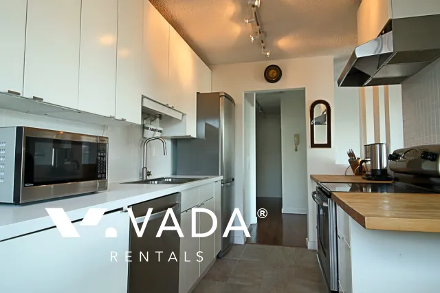 Sahlano Place in Kitsilano - Furnished 1 Bedroom Apartment For Rent in Vancouver at 204 - 1933 West 5th Avenue, Vancouver, BC