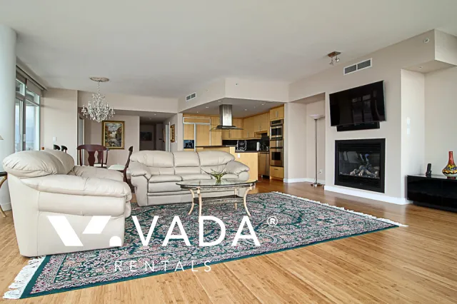 Carina in Coal Harbour - Furnished 2 Bedroom Apartment For Rent in Vancouver at 2202 - 1233 West Cordova Street, Vancouver, BC
