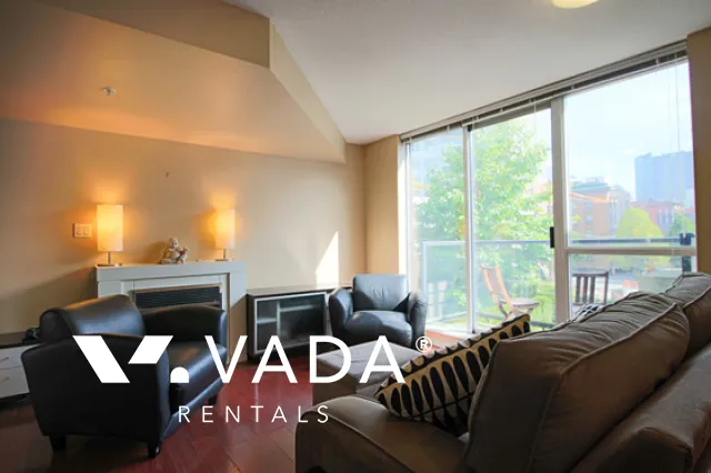 Brava in Downtown - Furnished Studio For Rent in Vancouver at 303 - 1155 Seymour Street, Vancouver, BC