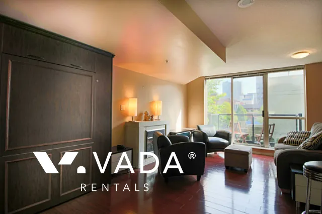 Brava in Downtown - Furnished Studio For Rent in Vancouver at 303 - 1155 Seymour Street, Vancouver, BC
