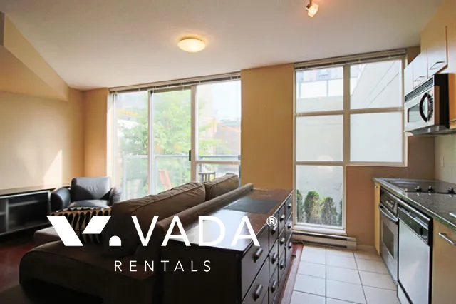 Brava in Downtown - Furnished Studio For Rent in Vancouver at 303 - 1155 Seymour Street, Vancouver, BC