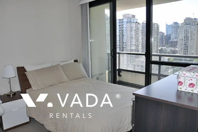 Yaletown Park in Yaletown - Furnished 1 Bedroom Apartment For Rent in Vancouver at 1801 - 977 Mainland Street, Vancouver, BC