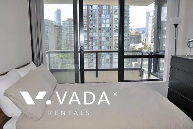 Yaletown Park in Yaletown - Furnished 1 Bedroom Apartment For Rent in Vancouver at 1801 - 977 Mainland Street, Vancouver, BC