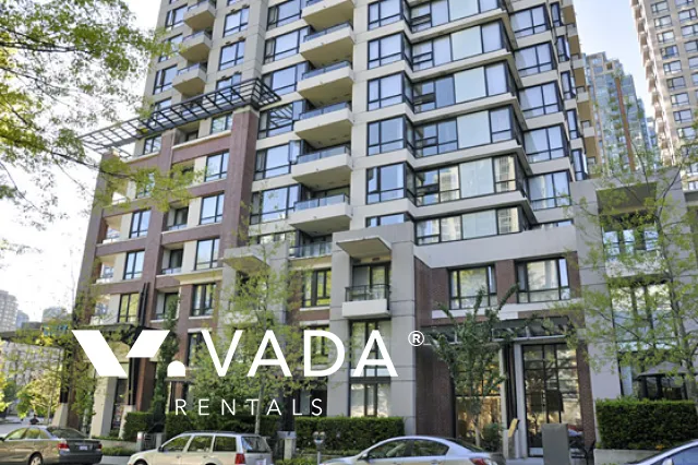 Yaletown Park in Yaletown - Furnished 1 Bedroom Apartment For Rent in Vancouver at 1801 - 977 Mainland Street, Vancouver, BC