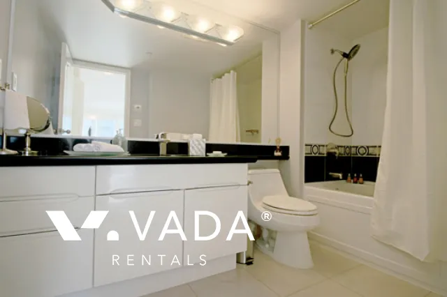 Bauhinia in Coal Harbour - Furnished 2 Bedroom Apartment For Rent in Vancouver at 1401 - 535 Nicola Street, Vancouver, BC