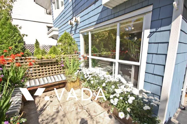 Octona in Kitsilano - Furnished 2 Bedroom Townhouse For Rent in Vancouver at 2442 West 4th Avenue, Vancouver, BC