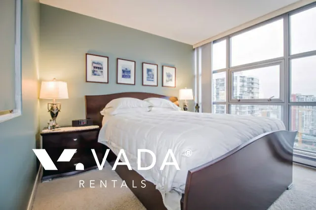 Nova in Yaletown - Furnished 3 Bedroom Apartment For Rent in Vancouver at 2203 - 989 Beatty Street, Vancouver, BC