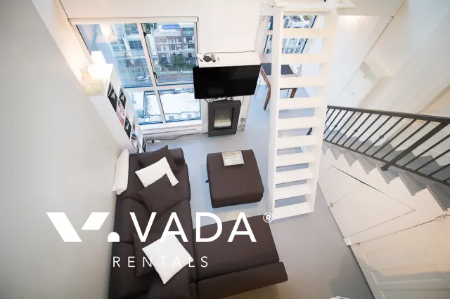 Space in Yaletown - Furnished 1 Bedroom Loft For Rent in Vancouver at 1109 - 1238 Seymour Street, Vancouver, BC