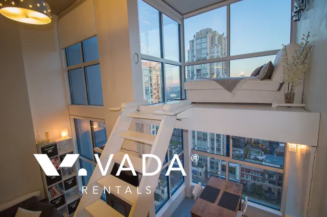 Space in Yaletown - Furnished 1 Bedroom Loft For Rent in Vancouver at 1109 - 1238 Seymour Street, Vancouver, BC