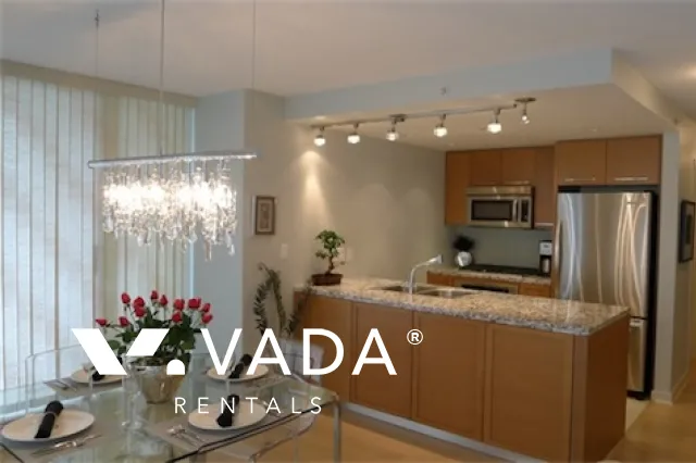 Mariner in Yaletown - Furnished 2 Bedroom Apartment For Rent in Vancouver at 1802 - 918 Cooperage Way, Vancouver, BC