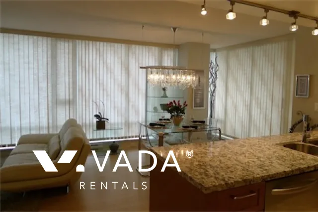 Mariner in Yaletown - Furnished 2 Bedroom Apartment For Rent in Vancouver at 1802 - 918 Cooperage Way, Vancouver, BC