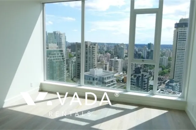 West Pender Place in Coal Harbour - 2 Bedroom Apartment For Rent in Vancouver at 3301 - 1499 West Pender Street, Vancouver, BC