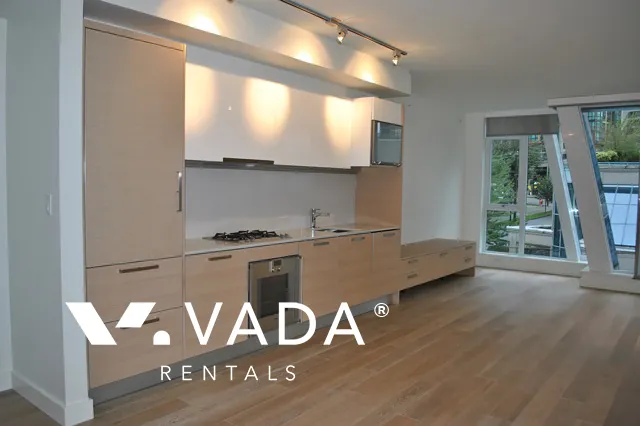 West Pender Place in Coal Harbour - 1 Bedroom Live Work Apartment For Rent in Vancouver at 408 - 1477 West Pender Street, Vancouver, BC
