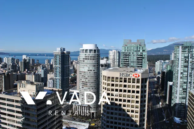 Shangri-La in Downtown - 2 Bedroom Apartment For Rent in Vancouver at 3102 - 1111 Alberni Street, Vancouver, BC