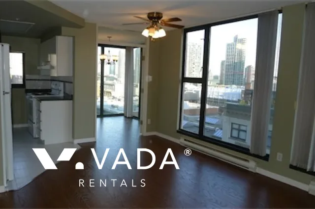 City Crest in Yaletown - 1 Bedroom Apartment For Rent in Vancouver at 806 - 1155 Homer Street, Vancouver, BC