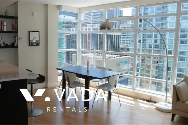 Cielo in Coal Harbour - 1 Bedroom Apartment For Rent in Vancouver at 2105 - 1205 West Hastings Street, Vancouver, BC