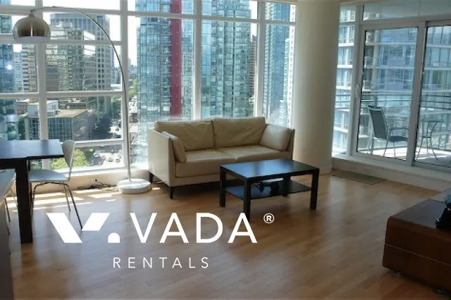 Cielo in Coal Harbour - 1 Bedroom Apartment For Rent in Vancouver at 2105 - 1205 West Hastings Street, Vancouver, BC