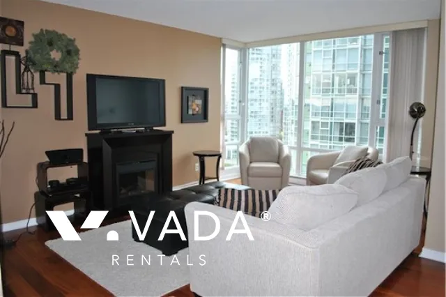 Quaywest in Yaletown - 2 Bedroom Apartment For Rent in Vancouver at 1605 - 1067 Marinaside Crescent, Vancouver, BC