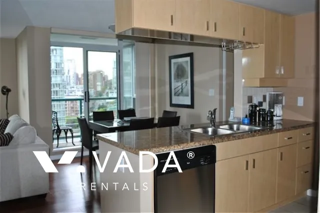 Quaywest in Yaletown - 2 Bedroom Apartment For Rent in Vancouver at 1605 - 1067 Marinaside Crescent, Vancouver, BC
