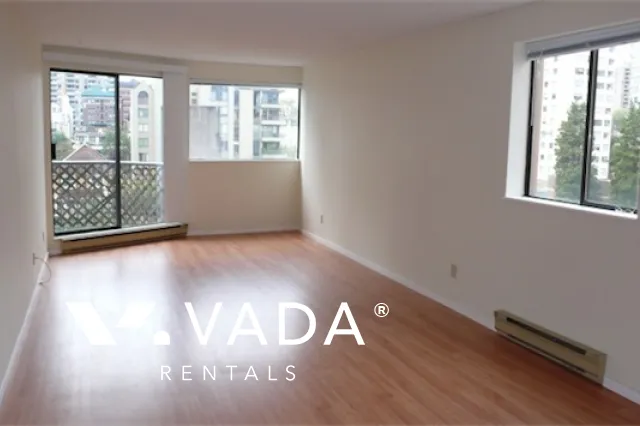 City View in Downtown - 1 Bedroom Apartment For Rent in Vancouver at 705 - 1045 Haro Street, Vancouver, BC