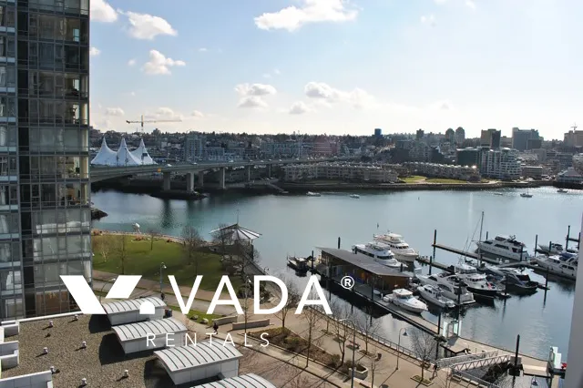 Quaywest in Yaletown - 1 Bedroom Apartment For Rent in Vancouver at 1201 - 1067 Marinaside Crescent, Vancouver, BC