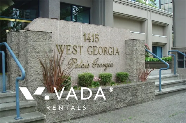Palais Georgia in Coal Harbour - 2 Bedroom Apartment For Rent in Vancouver at 604 - 1415 West Georgia Street, Vancouver, BC