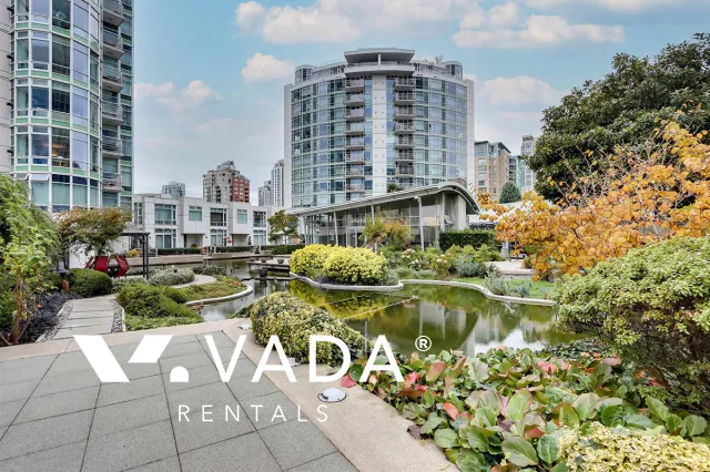 Aquarius III in Yaletown - Furnished 1 Bedroom Apartment For Rent in Vancouver at 1002 - 189 Davie Street, Vancouver, BC