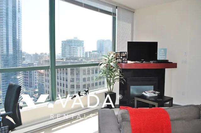 Venus in Downtown - 1 Bedroom Apartment For Rent in Vancouver at 3001 - 1239 West Georgia Street, Vancouver, BC
