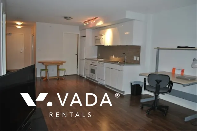 TV Towers in Downtown - 1 Bedroom Apartment For Rent in Vancouver at 1611 - 788 Hamilton Street, Vancouver, BC