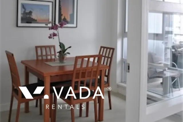 Azura in Yaletown - Furnished 1 Bedroom Apartment For Rent in Vancouver at 1105 - 1438 Richards Street, Vancouver, BC