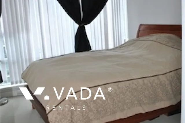 Azura in Yaletown - Furnished 1 Bedroom Apartment For Rent in Vancouver at 1105 - 1438 Richards Street, Vancouver, BC