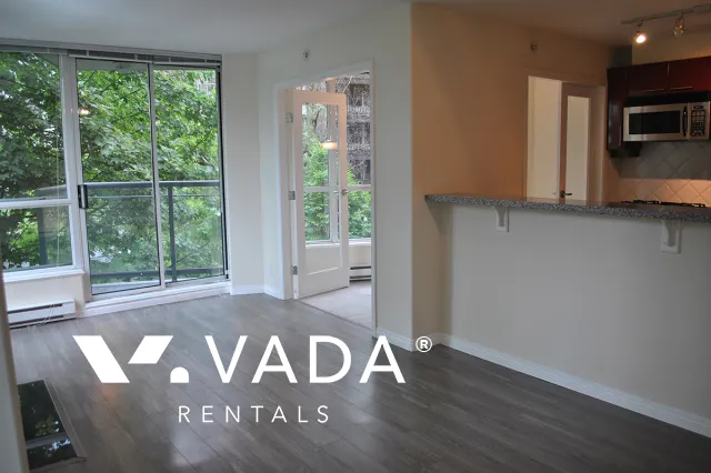 Classico in Coal Harbour - 1 Bedroom Apartment For Rent in Vancouver at 407 - 1328 West Pender Street, Vancouver, BC