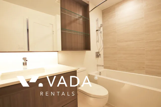 Lumina Waterfall in Brentwood - 1 Bedroom Apartment For Rent in Burnaby at 2304 - 2311 Beta Avenue, Burnaby, BC