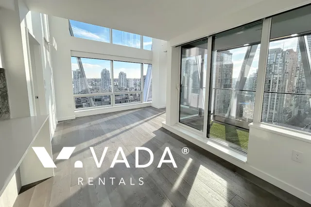 8X on The Park in Yaletown - 3 Bedroom Loft For Rent in Vancouver at 1807 - 1111 Richards Street, Vancouver, BC