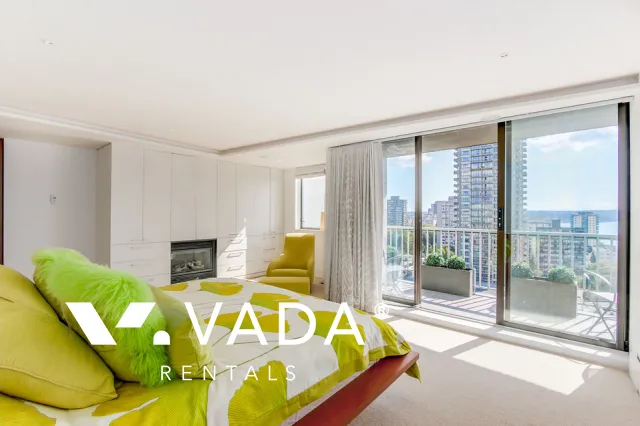 Barclay House in The West End - Ocean View 2 Bedroom Penthouse For Rent at 1604 - 1770 Barclay Street, Vancouver, BC, V6G 1K5