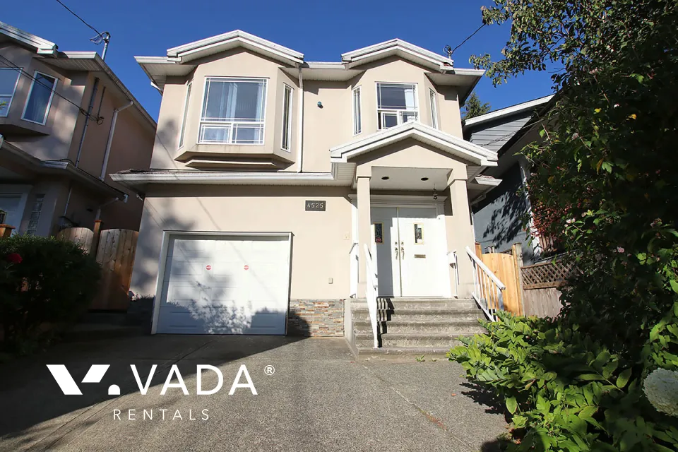 Riley Park - 4 Bedroom House (Upper Level) For Rent in Vancouver at 4525 Saint George Street, Vancouver, BC, V5V 4A6