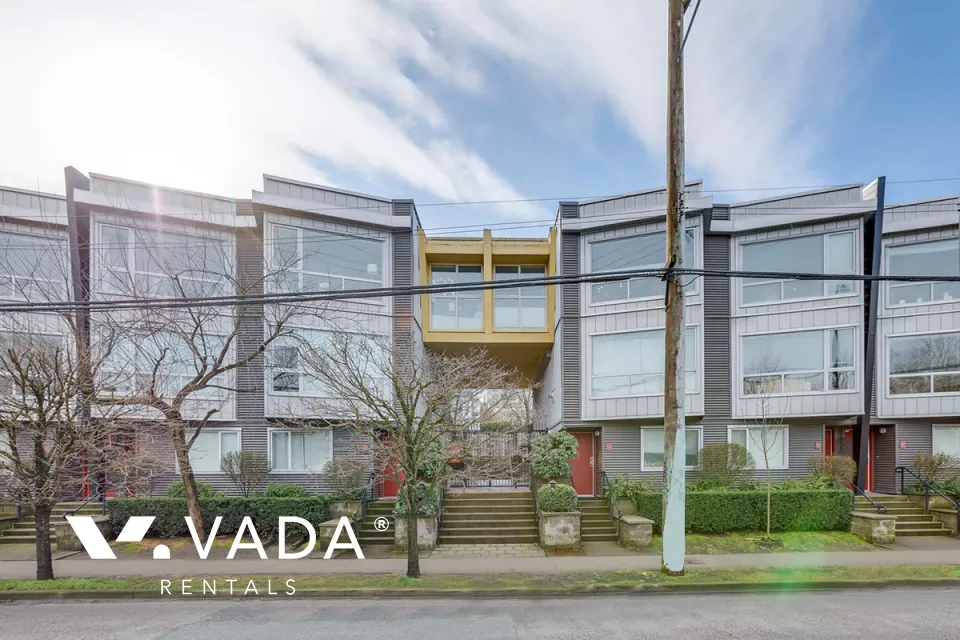 Bohemia in Fairview - Furnished 1 Bedroom Apartment For Rent in Vancouver at 116 - 672 West 6th Avenue, Vancouver, BC