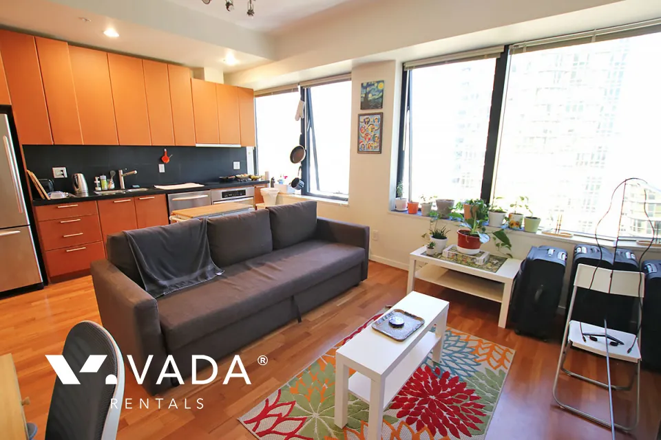 Qube in Coal Harbour - Studio For Rent in Vancouver at 905 - 1333 West Georgia Street, Vancouver, BC