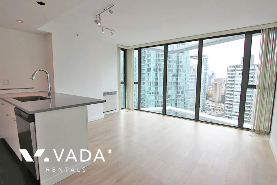 The Pointe in Coal Harbour - 1 Bedroom Apartment For Rent in Vancouver at 2908 - 1331 West Georgia Street, Vancouver, BC
